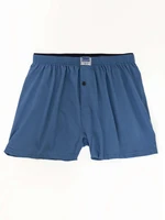 Blue men's boxer shorts