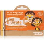 Namaki Color Face Painting Kit Lion & Giraffe sada pre deti 1 ks