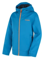 Kids softshell jacket HUSKY Simbo K blue