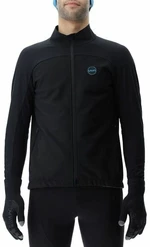 UYN Man Cross Country Skiing Coreshell Jacket Black/Black/Turquoise L
