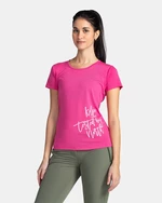 Women's technical T-shirt KILPI GAROVE-W Pink