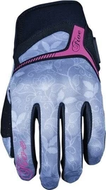 Five RS3 Replica Woman Flowers Grey L Gants de moto