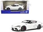 2023 Toyota GR Supra White Pearl Metallic 1/18 Diecast Model Car by Solido