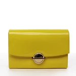 Dámska listová kabelka žltá - Michelle Moon Aurenia