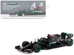 Mercedes-AMG F1 W11 EQ Performance 44 Lewis Hamilton Formula One F1 Winner "Turkish GP - World Champion" (2020) "Global64" Series 1/64 Diecast Model