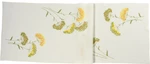 Traversă de masă, Yara, 50 x 150 cm, ecru/galben - Sander