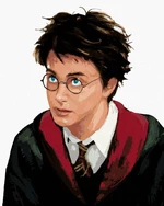 Zuty Malowanie po numerach Portret Harry'ego Pottera