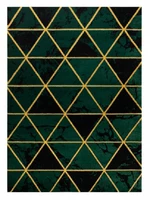 Kusový koberec Emerald 1020 green and gold-140x190