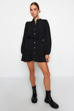 Trendyol Black Woven Woven Dress