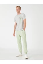 Koton Basic Jogger Sweatpants with Lace Waist Pocket