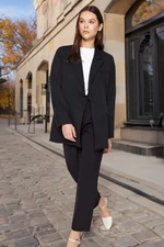 Trendyol Black Blazer Jacket-Pants Woven Bottom-Top Suit