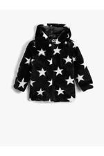 Koton Girl's Jacket Black - White 3wkg20030aw