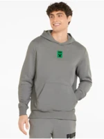 Grey Mens Hoodie Puma x MINECRAFT - Men