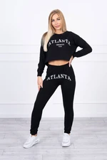Set with black print Atlanta