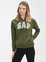 Zippered sweatshirt with GAP logo - Women