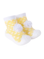 Detské dievčenské ponožky protišmykové s gumovou podrážkou OBO-0137G-AA0B
