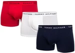 Tommy Hilfiger Sada tří pánských boxerek v bílé, modré a červené barvě Tommy Hil - Pánské