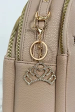 Crown keychain gold