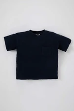 DEFACTO Baby Boy Regular Fit Waffle Short Sleeve T-Shirt