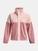 Under Armour Jacket UA Mission Boucle Swacket-PNK - Women