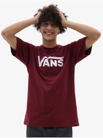 Burgundy men's T-shirt VANS - Men