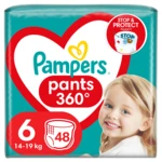 Pampers Active Baby Pants Kalhotkové plenky vel. 6, 14-19 kg, 48 ks