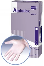 Ambulex Vinyl rukavice vinylové pudrované L 100 ks