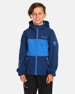 Modrá chlapčenská softshellová bunda Kilpi RAVIO