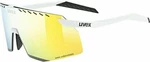 UVEX Pace Stage CV White Mat/Mirror Yellow Occhiali da ciclismo