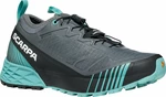 Scarpa Ribelle Run GTX Womens Anthracite/Blue Turquoise 37,5 Chaussures de trail running