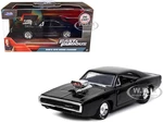 Doms 1970 Dodge Charger 500 Black "Fast &amp; Furious 9 F9" (2021) Movie 1/32 Diecast Model Car by Jada