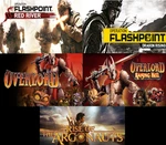Operation Flashpoint: Red River + Operation Flashpoint: Dragon Rising + Rise of the Argonauts + Overlord + Overlord: Raising Hell Bundle Steam CD Key
