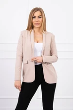 Jacket with flaps beige