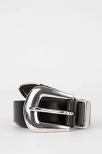 DEFACTO Women's Faux Leather Belt