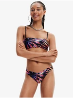 Black women's patterned bikini bottom Desigual Playa I - Women's