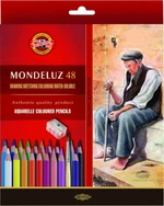 KOH-I-NOOR Mondeluz 3713/48 Estuche de lápices acuarela 48 pcs