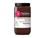 Energizujúca maska pre slabé a mastné vlasy The Doctor Keratin + Arginine + Biotin Mask - 946 ml + darček zadarmo