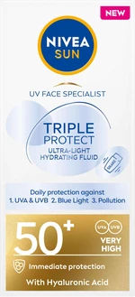 Nivea Sun Pleťový Krém Tripple Protect OF 50+