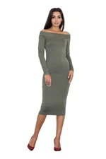 Figl Woman's Dress M558 Olive