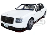 Toyota Century GRMN RHD (Right Hand Drive) Pearl White 1/18 Model Car by Autoart