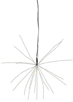 Dekorace na zavěšení 26 cm STAR TRADING Firework - černá