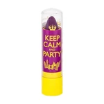 Rimmel London Keep Calm & Party 3,8 g balzam na pery pre ženy 050 Violet Blush