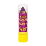 Rimmel London Keep Calm & Party 3,8 g balzam na pery pre ženy 050 Violet Blush