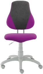 ALBA dětská rostoucí židle FUXO V-line fialovo-šedá SKLADOVÁ