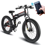 [EU Direct] FAFREES FF91 48V 1000W 10Ah 26x4.0inch Fat Tire Folding Electric Bicycle 70-90 Max Mileage 150KG Payload Ele
