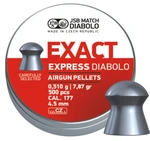 Diabolky Exact Express 4.52 mm JSB® / 500 ks (Farba: Viacfarebná)