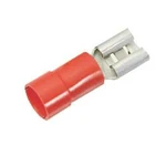 Faston zásuvka LAPP 63101010 2.8 mm x 0.8 mm, 180 °, částečná izolace, červená, 100 ks