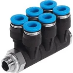 Rozdělovač FESTO 186253QSLV6-G1/8-4, Ø vedení: 4 mm