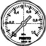 Manometr FESTO MA-27-1,0-M5-MPA, 0 do 10 bar