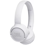 JBL Tune 500 BT Bluetooth  slúchadlá On Ear na ušiach Headset, zložiteľná biela